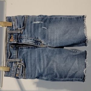 Girls Old Navy Extra High Rise Rockstar Jegging Shorts Size 7 Slim